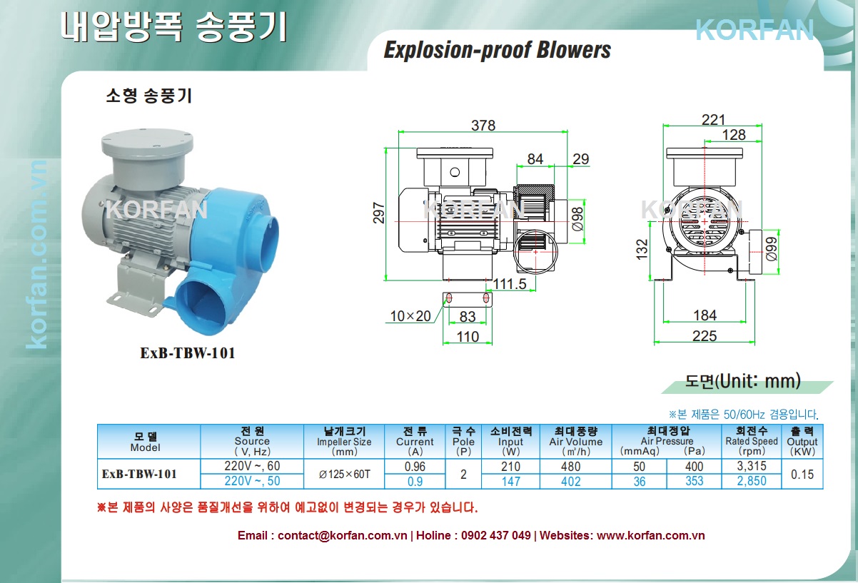 KORFAN-ExB-TBW-101