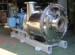 SẢN XUẤT MÁY THỔI INOX HÀN QUỐC